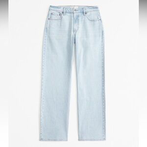 Abercrombie Curve Love Baggy Low Rise Jeans